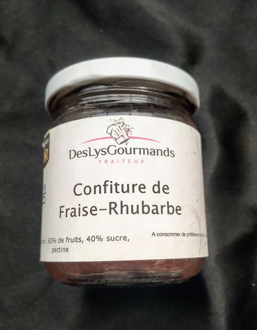 Confiture Fraises-Rhubarbe