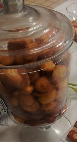 Mini madeleines au miel